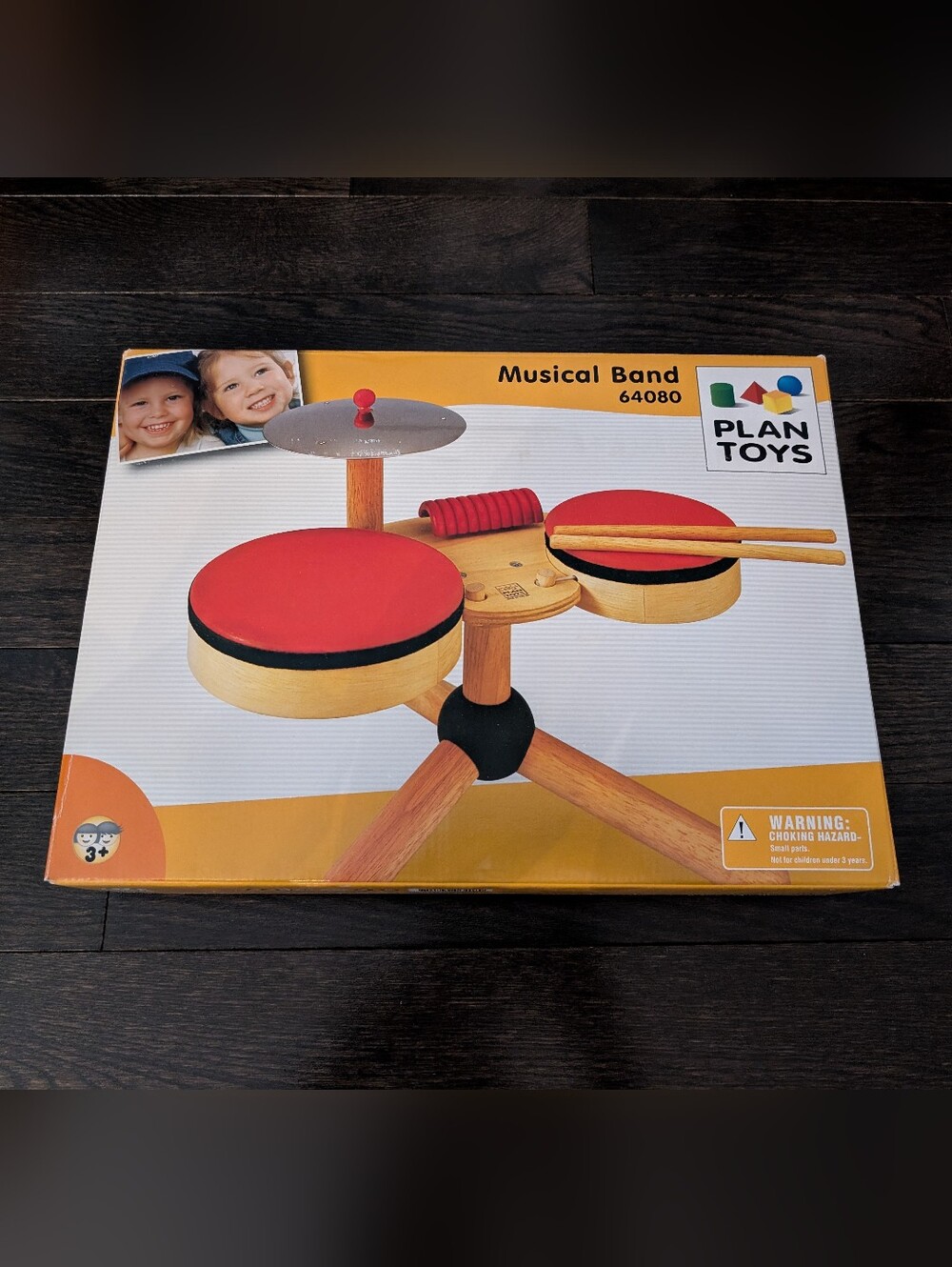 PlanToys Musical Band Mini Drum Set 64080;